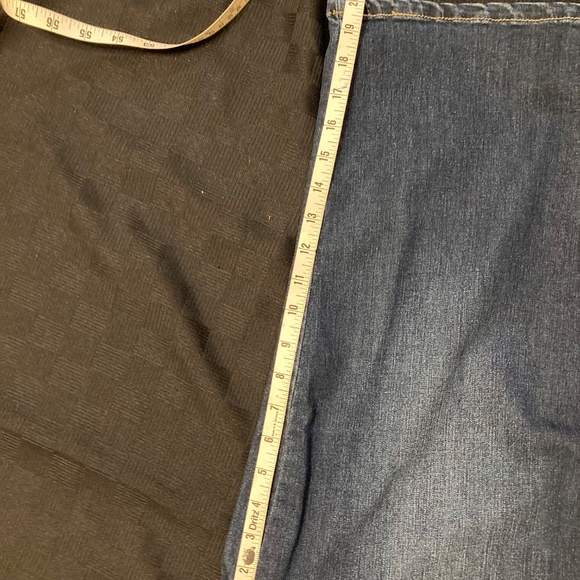 GLORIA VANDERBILT CAPRI JEANS AMANDA SKIMMER HIGH RISE SIZE 14 - Picture 7 of 9